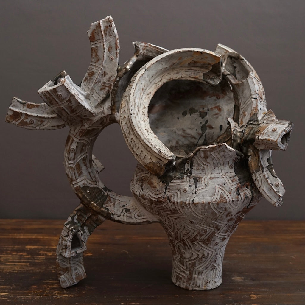 Beyond The Infinity Ceramic Sculpture #HT1