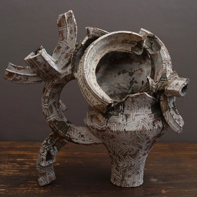 Beyond The Infinity Ceramic Sculpture #HT1