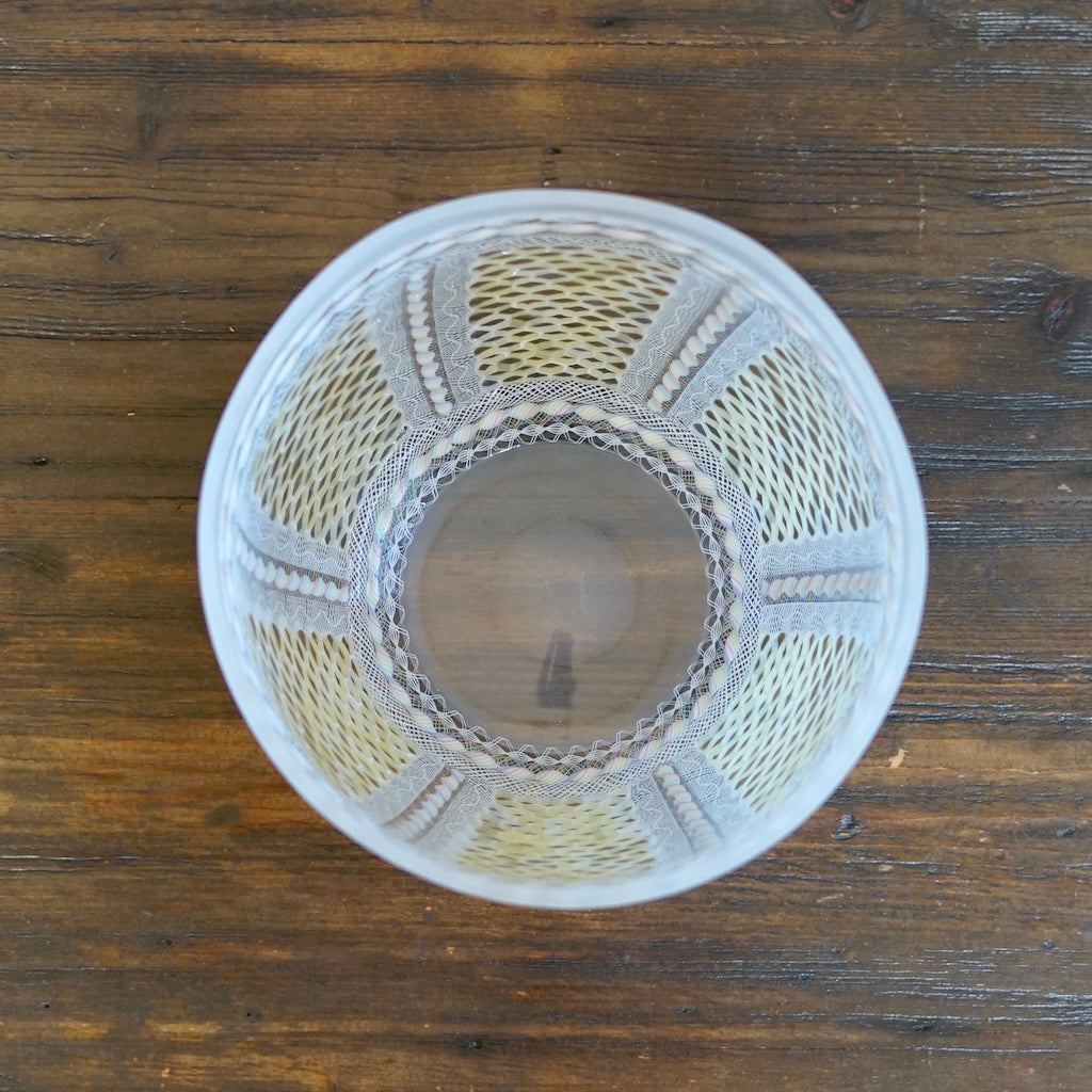 Honey Comb Crown Bowl #U20