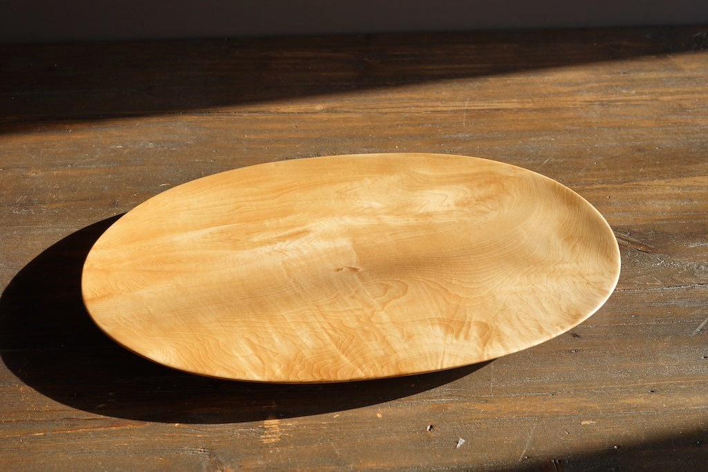 Hand Carved Oval Serving Platter #YT46