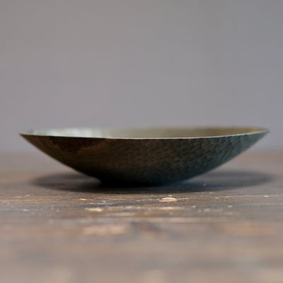 Medium Iron Dye Shallow Bowl #YO13