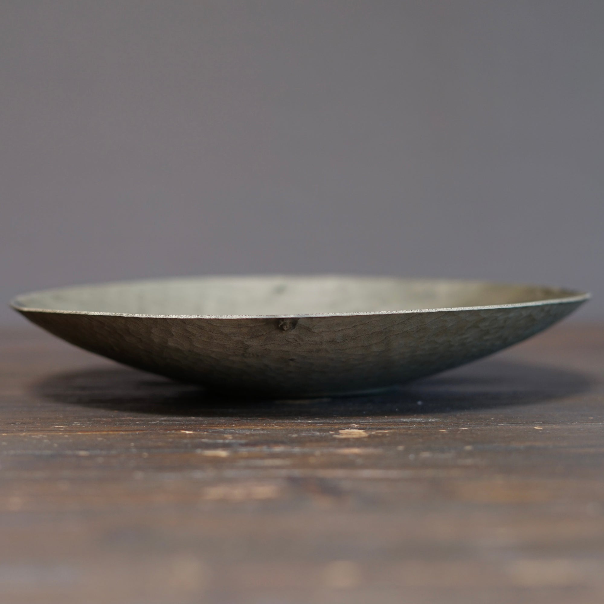 Large Iron Dye Shallow Bowl #YO9