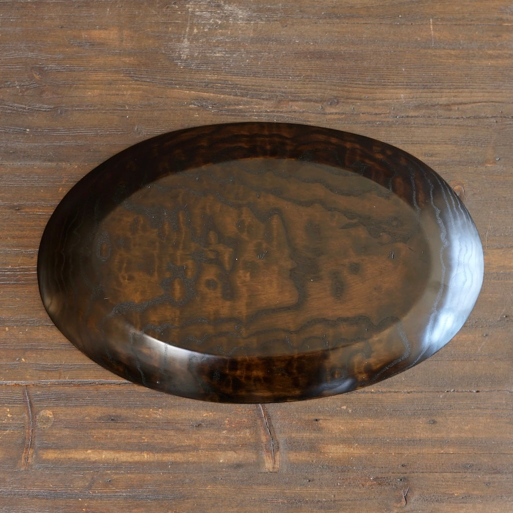 Hand Carved Oval Serving Platter #YT45