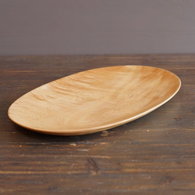 Hand Carved Oval Serving Platter #YT46