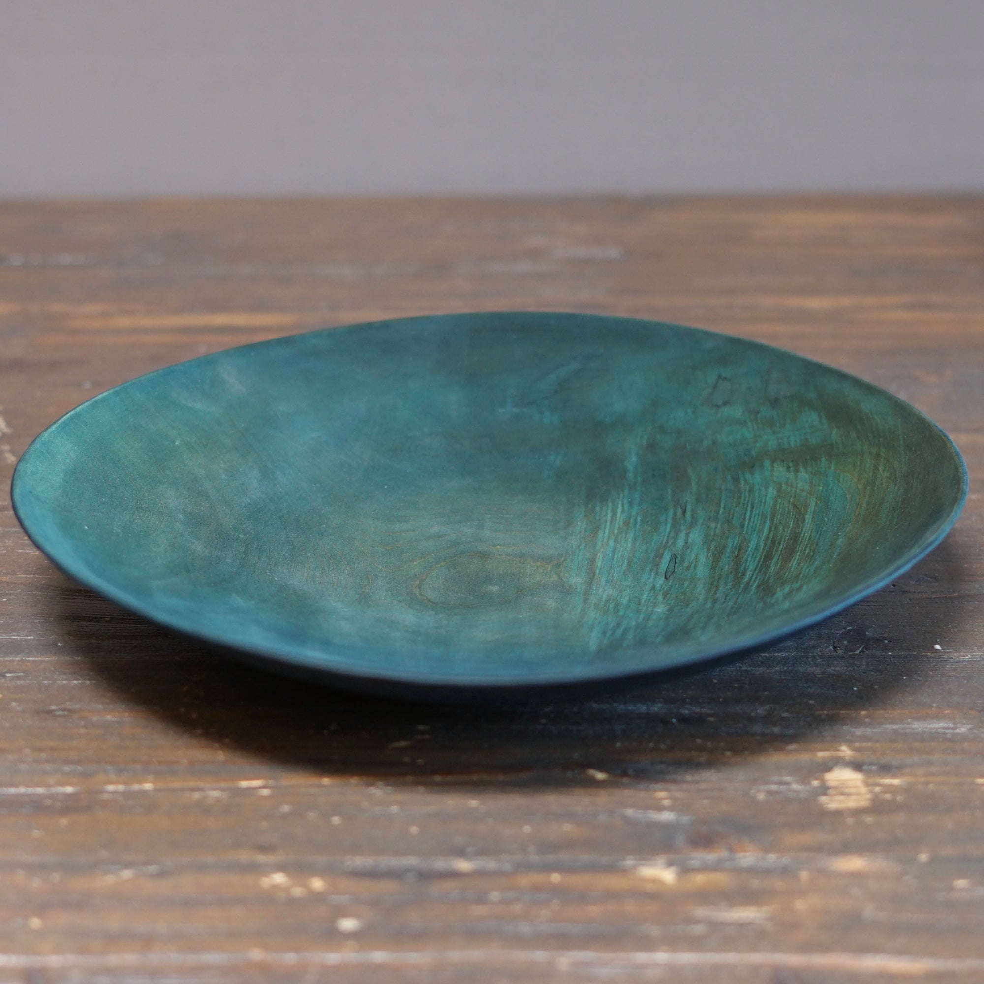 Large Indigo Shallow Bowl #YO10