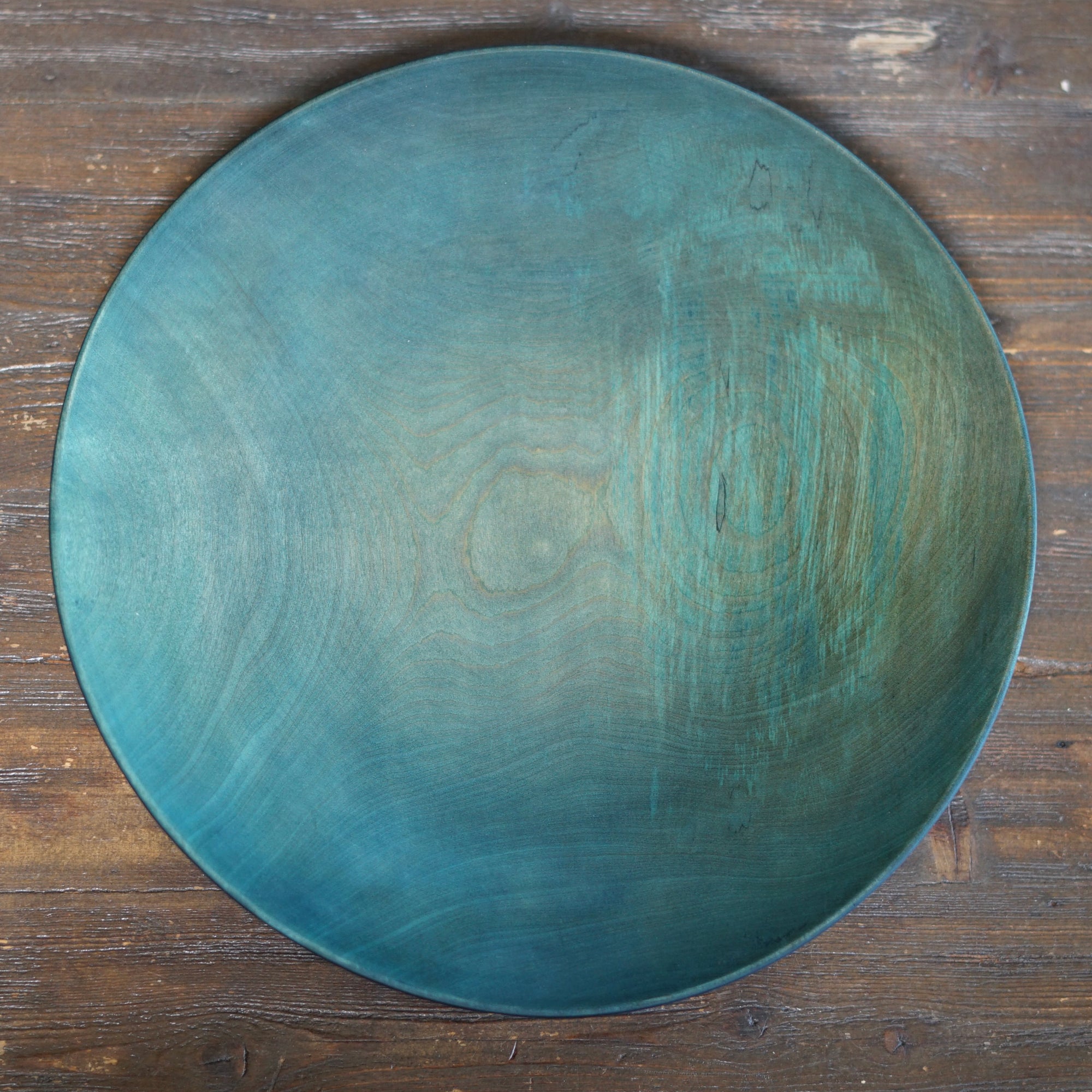 Large Indigo Shallow Bowl #YO10
