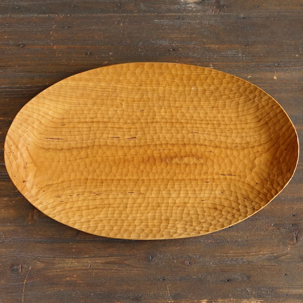 Large Oval Plate #YO4