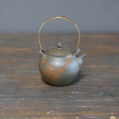 Scarlet MOGAKE DOBIN Teapot #MH6A