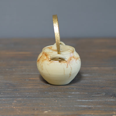 Scarlet MOGAKE DOBIN Teapot #MH6D