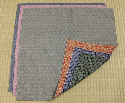SAMEKOMON / ASAGATA Assorted Color set of 6 Dinner Napkin
