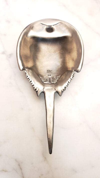 Horseshoe Crab Bottle Opener Antique German Silver