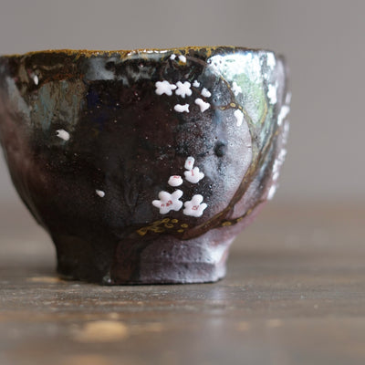 Sakura Schoolgirl Tea Ceremony Bowl #MA145
