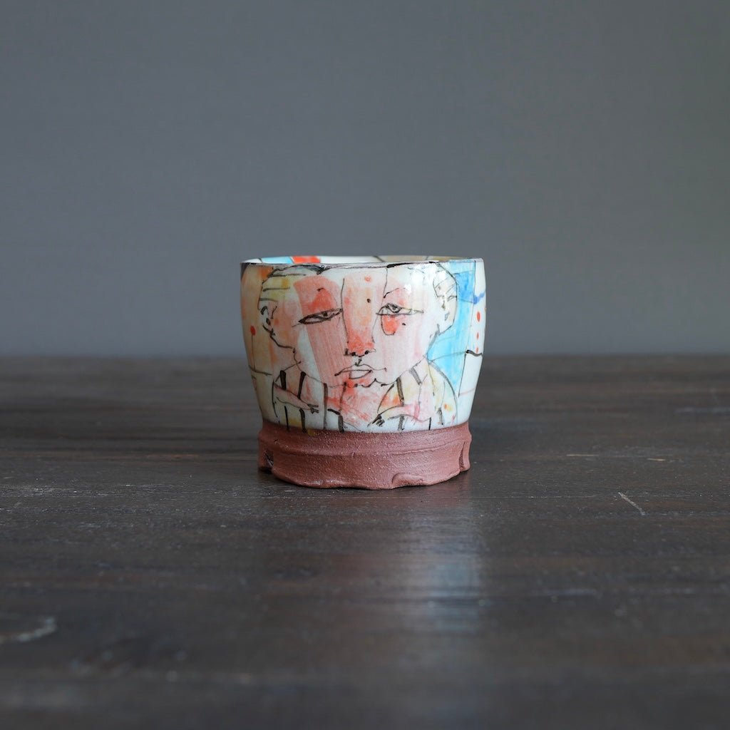 Figure Demitasse Cup #BC53A