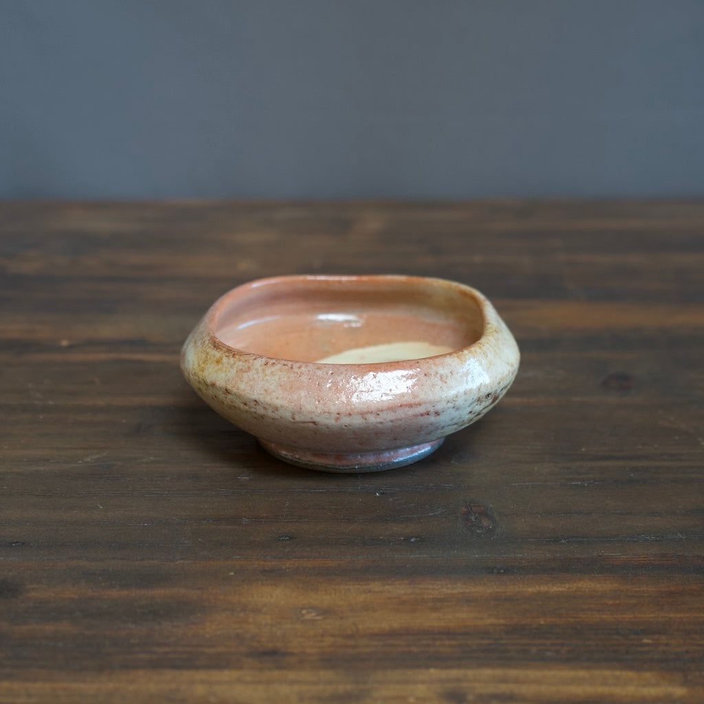 RAKU Fired Small Bowl #AT16B