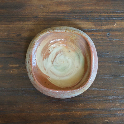 RAKU Fired Small Bowl #AT16B