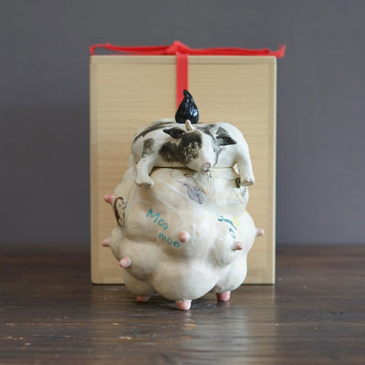 Moo Moo's Lidded Jar #MA135