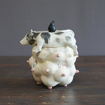 Moo Moo's Lidded Jar #MA135