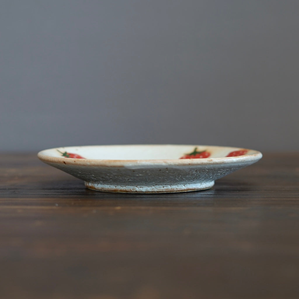 Small Strawberry Plate #KB2B