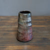 Metalic RAKU Flower Vase #AT11