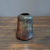 Metalic RAKU Flower Vase #AT12