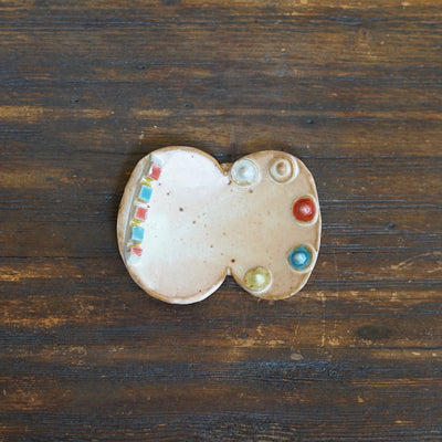 Small Abstract Plate #KB8A