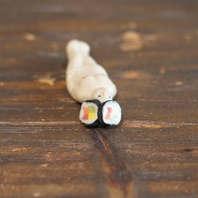 FUTOMAKI Sushi Lady Chopstick Rest #MA148M