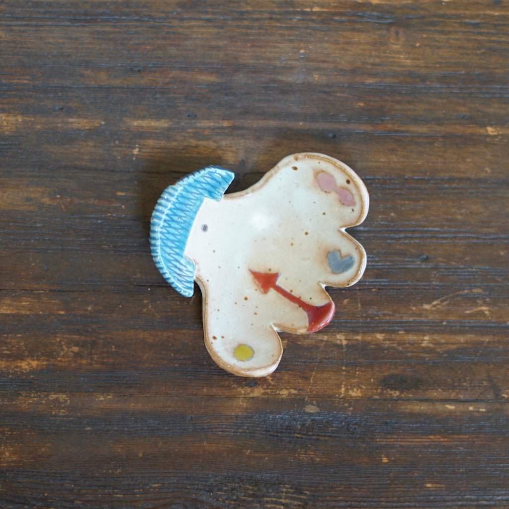 Abstract Small Plate #KB8F