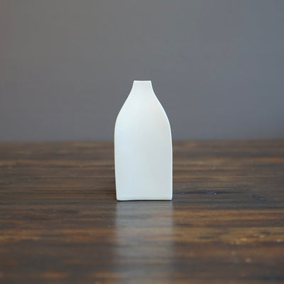 White Bud Vase #KT103