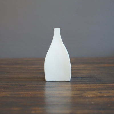 White Bud Vase #KT104