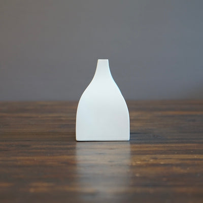 White Bud Vase #KT106