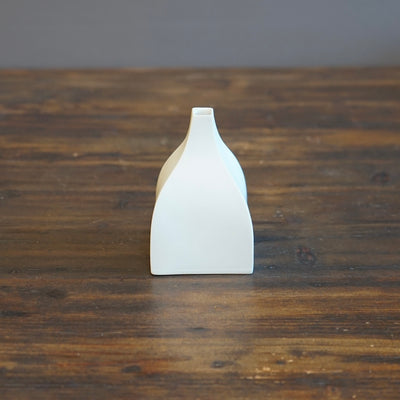 White Bud Vase #KT106