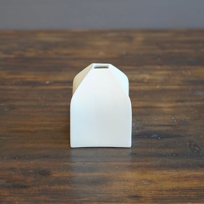 White Bud Vase #KT109