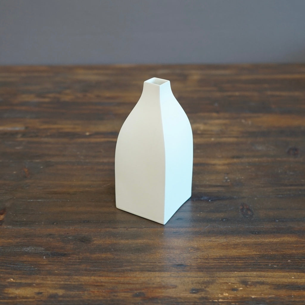 White Bud Vase #KT111