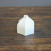 Six Sided White Bud Vase #KT116