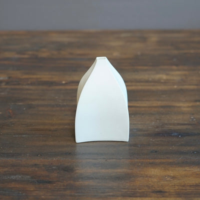 White Bud Vase #KT119