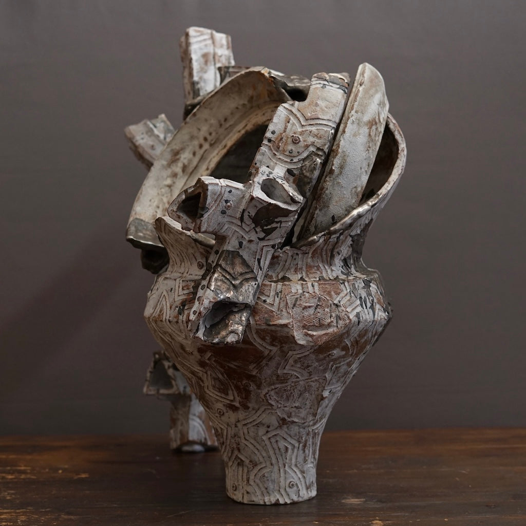Beyond The Infinity Ceramic Sculpture #HT1