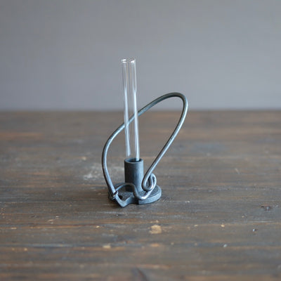 Hand Forged Candle Holder / Bud Vase #UDN16A