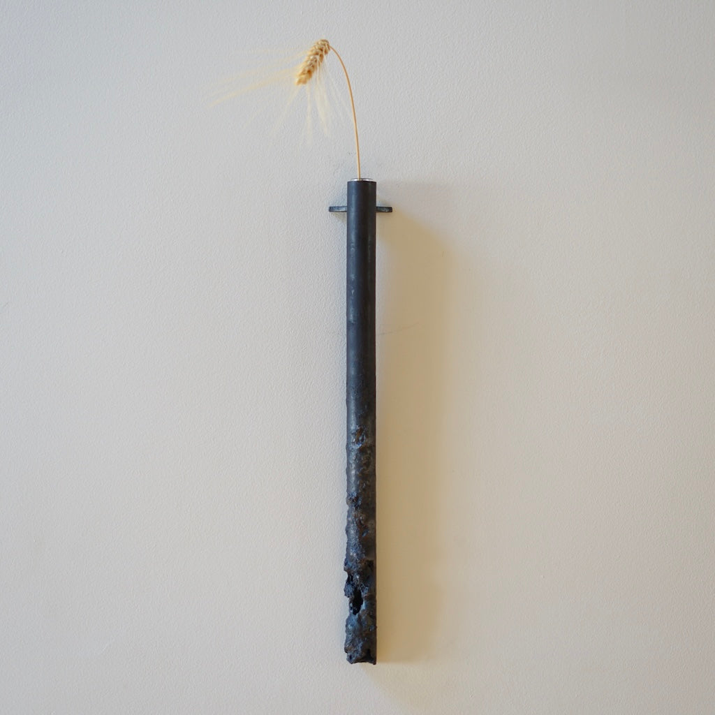 Hand Forged Hanging Flower Vase #UDN8A