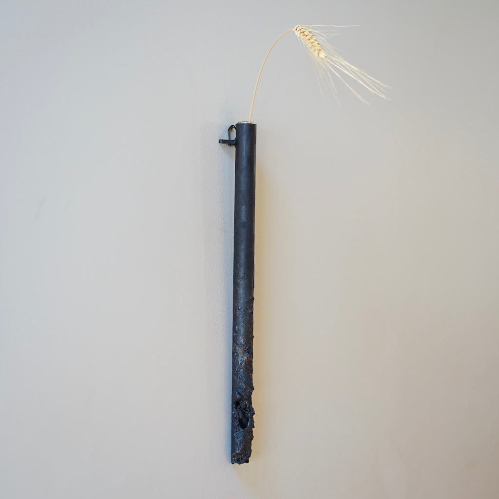 Hand Forged Hanging Flower Vase #UDN8A