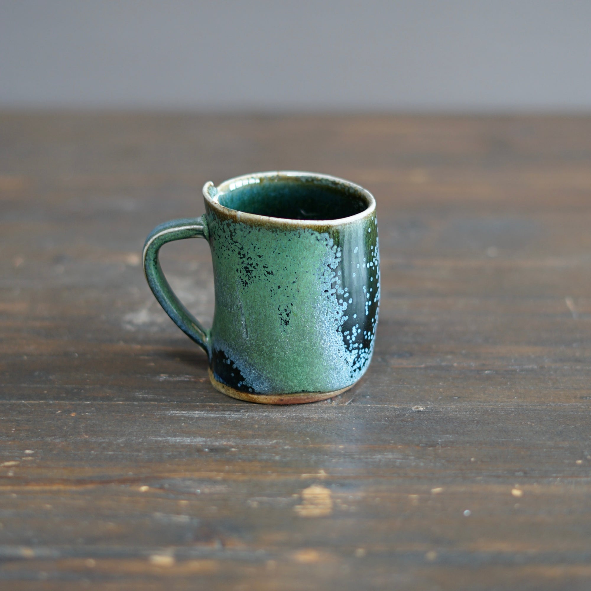 Blue TENMOKU Small Wraps Mug #KY204D