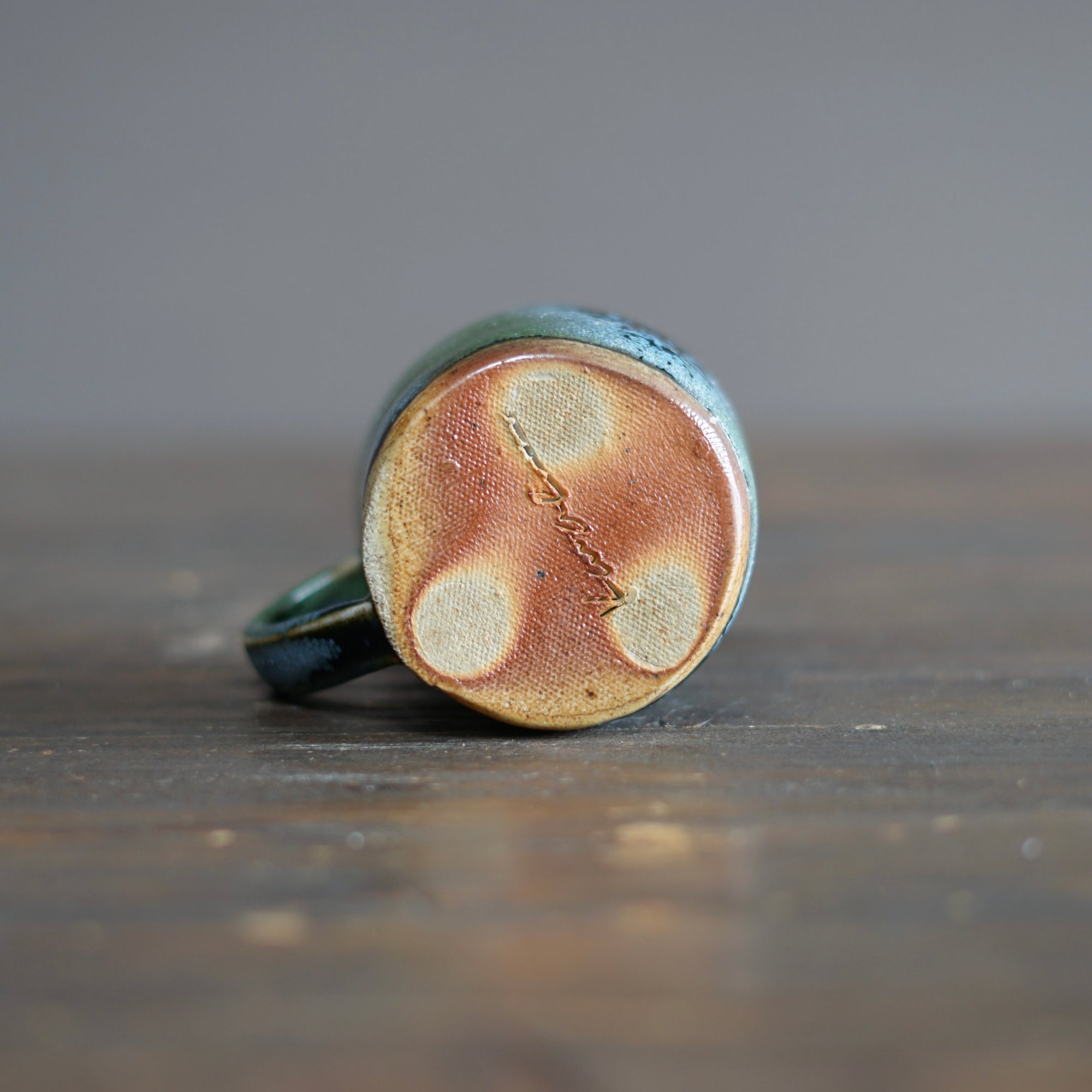 Blue TENMOKU Small Wraps Mug #KY204D