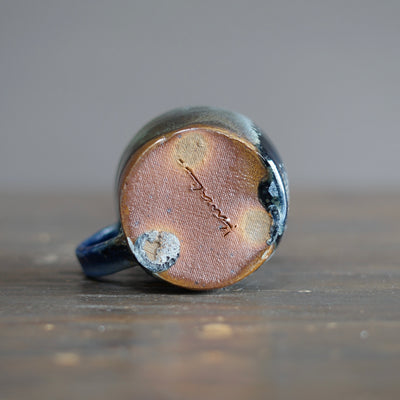 Blue TENMOKU Regular Wraps Mug #KY203B