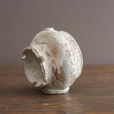Mini Nova O Ceramic Sculpture / Flower Vase #HT11