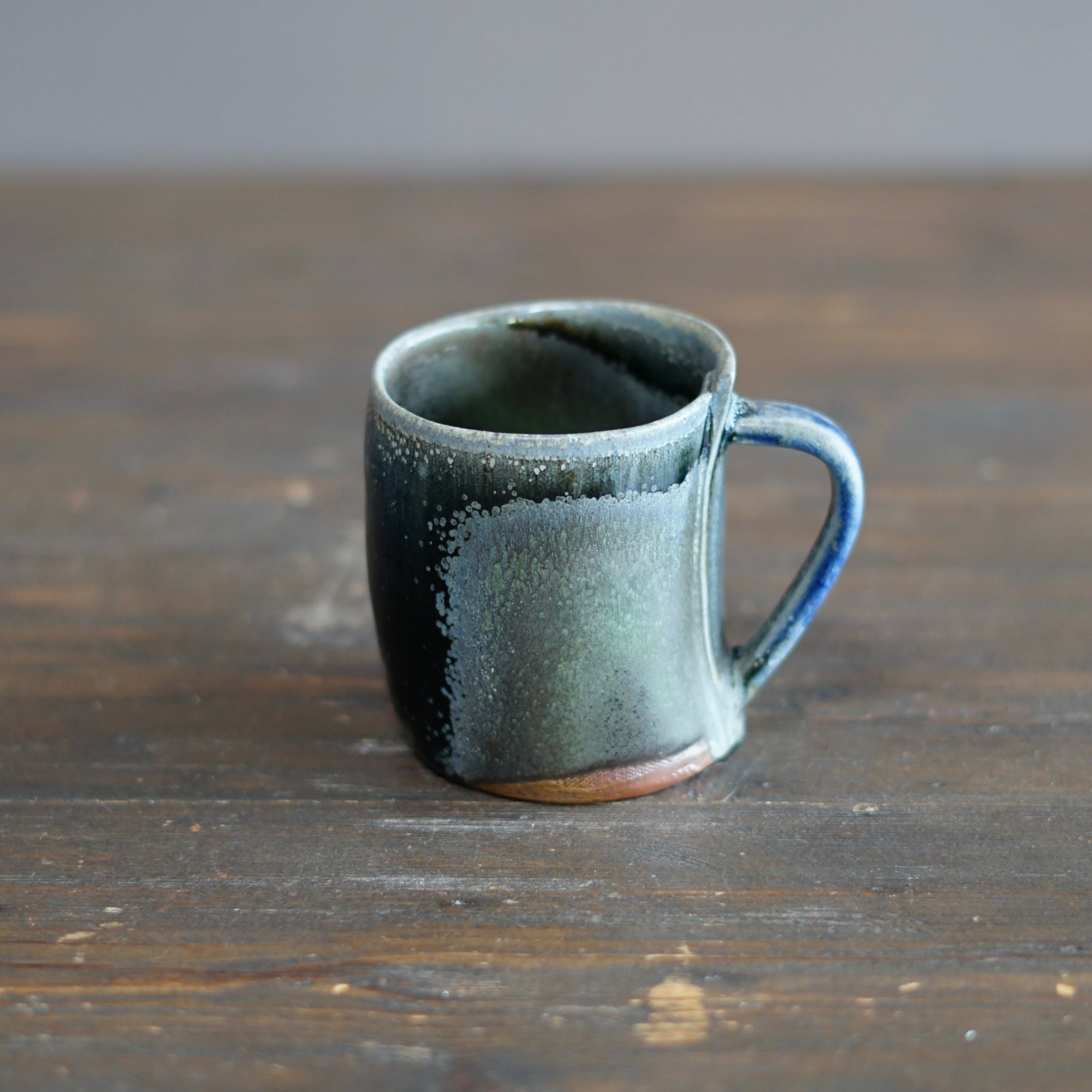 Blue TENMOKU Regular Wraps Mug #KY203E