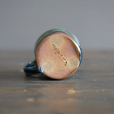 Blue TENMOKU Regular Wraps Mug #KY203E