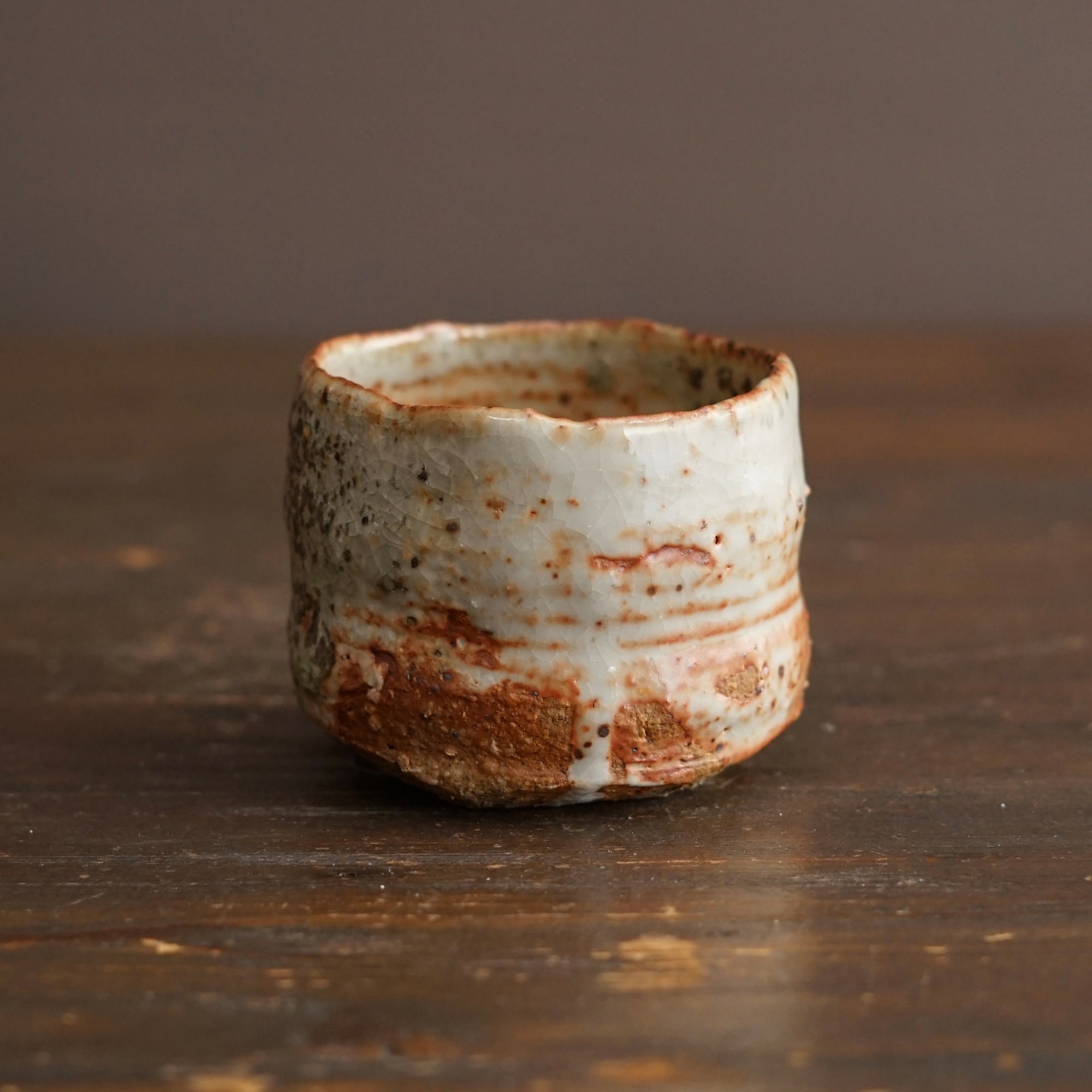 Wood Fired YUNOMI Tea Cup #FQ767C