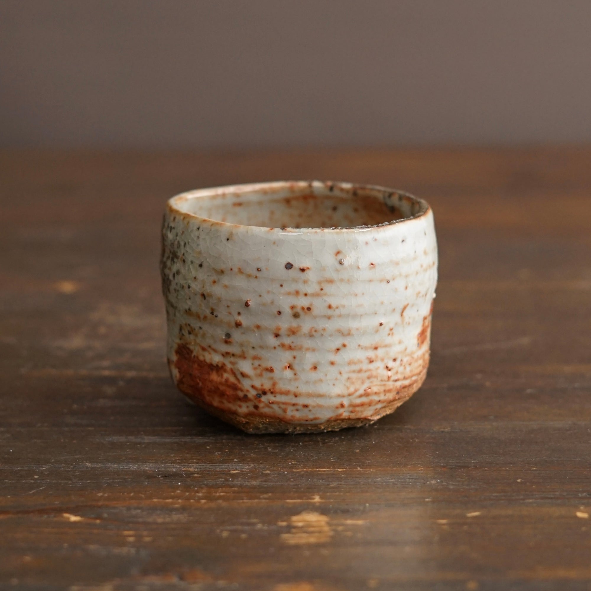 Wood Fired YUNOMI Tea Cup #FQ767D