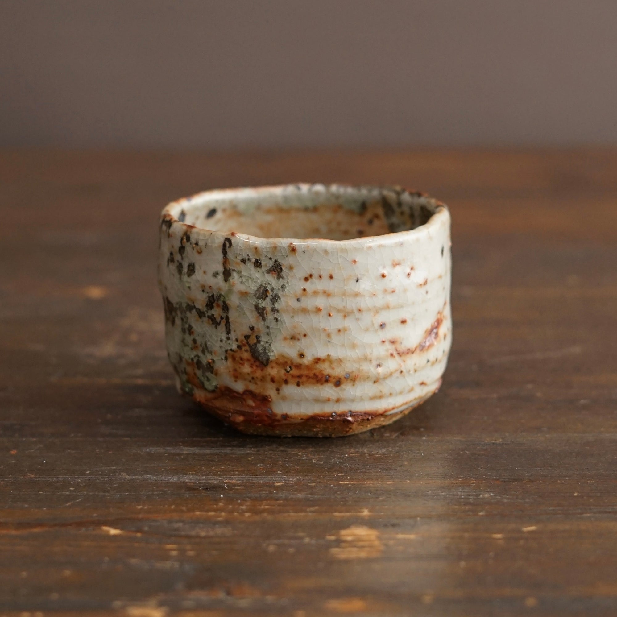 Wood Fired YUNOMI Tea Cup #FQ767E