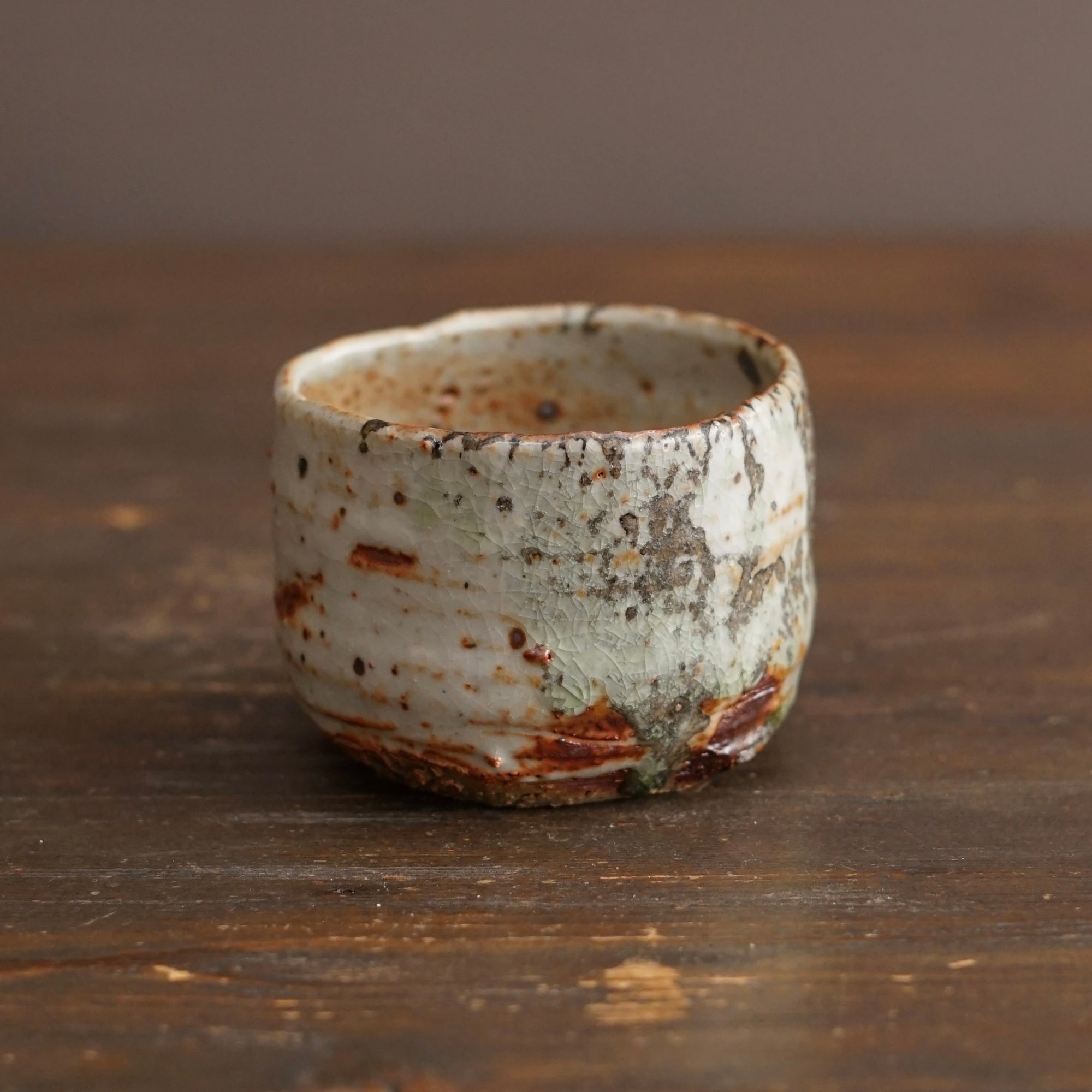 Wood Fired YUNOMI Tea Cup #FQ767E