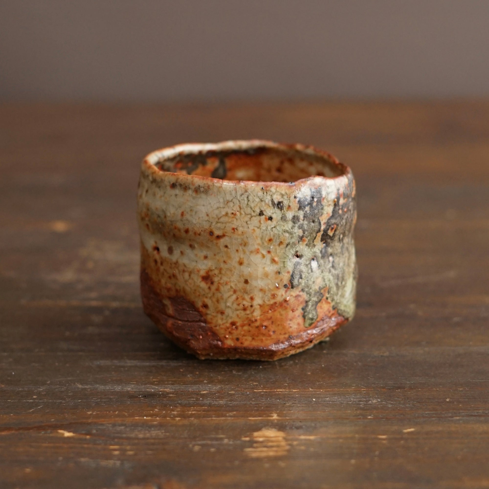 Wood Fired YUNOMI Tea Cup #FQ767F